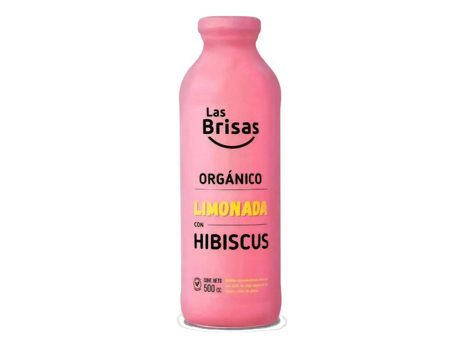 Limonada Orgánica Las Brisas Con Hibiscus Vegana 500ml