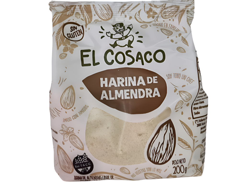 Harina de almendras sin gluten