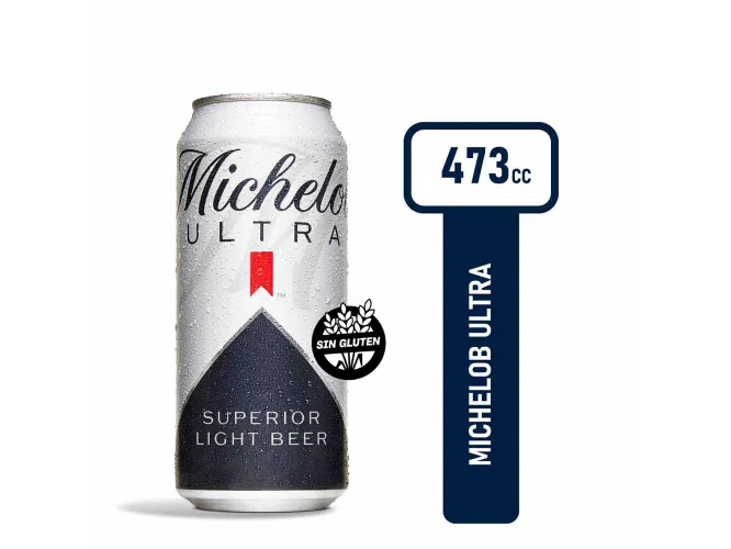Lata MICHELOB ULTRA Gluten Free x 473 cc