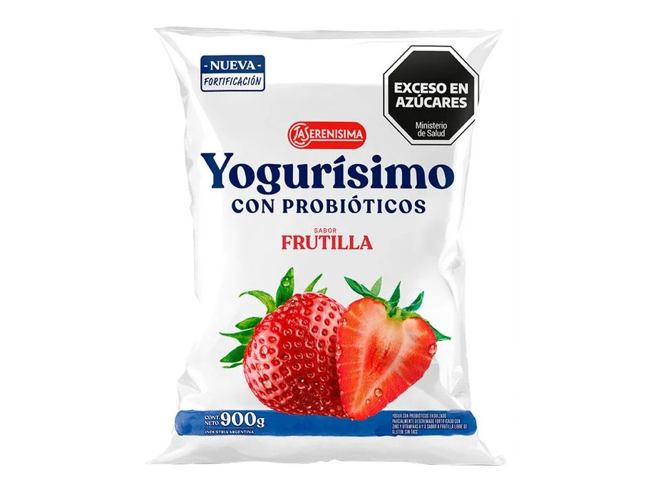 YOGURISIMO Frutilla Bebible x 900g (LS)