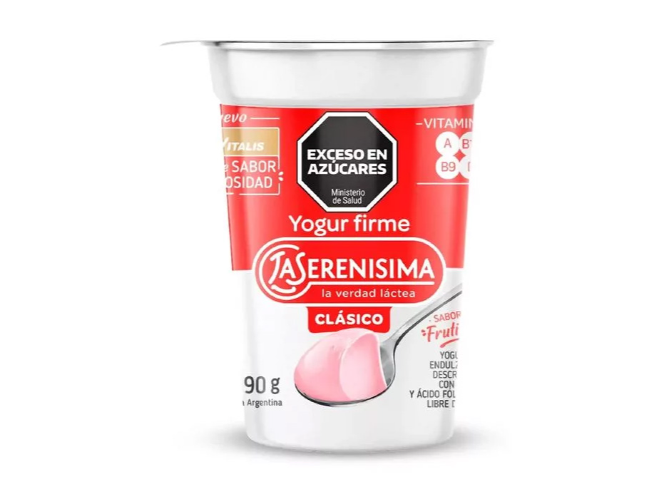 Yogur Firme Entero LS Clasico Frutilla x  190g