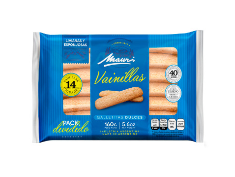 MAURI Vainillas x 160g