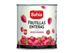 Frutillas Enteras Seleccionadas BAHIA x 850g