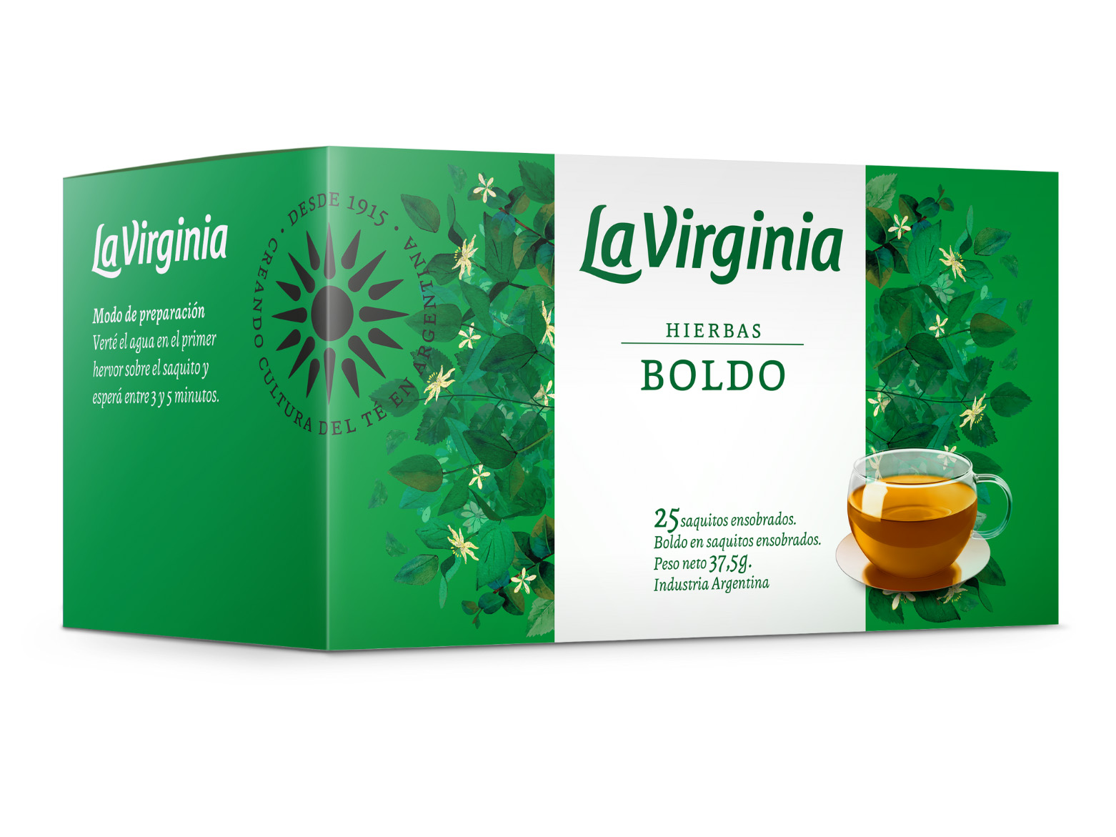 Te BOLDO La Virginia x 25 saquitos