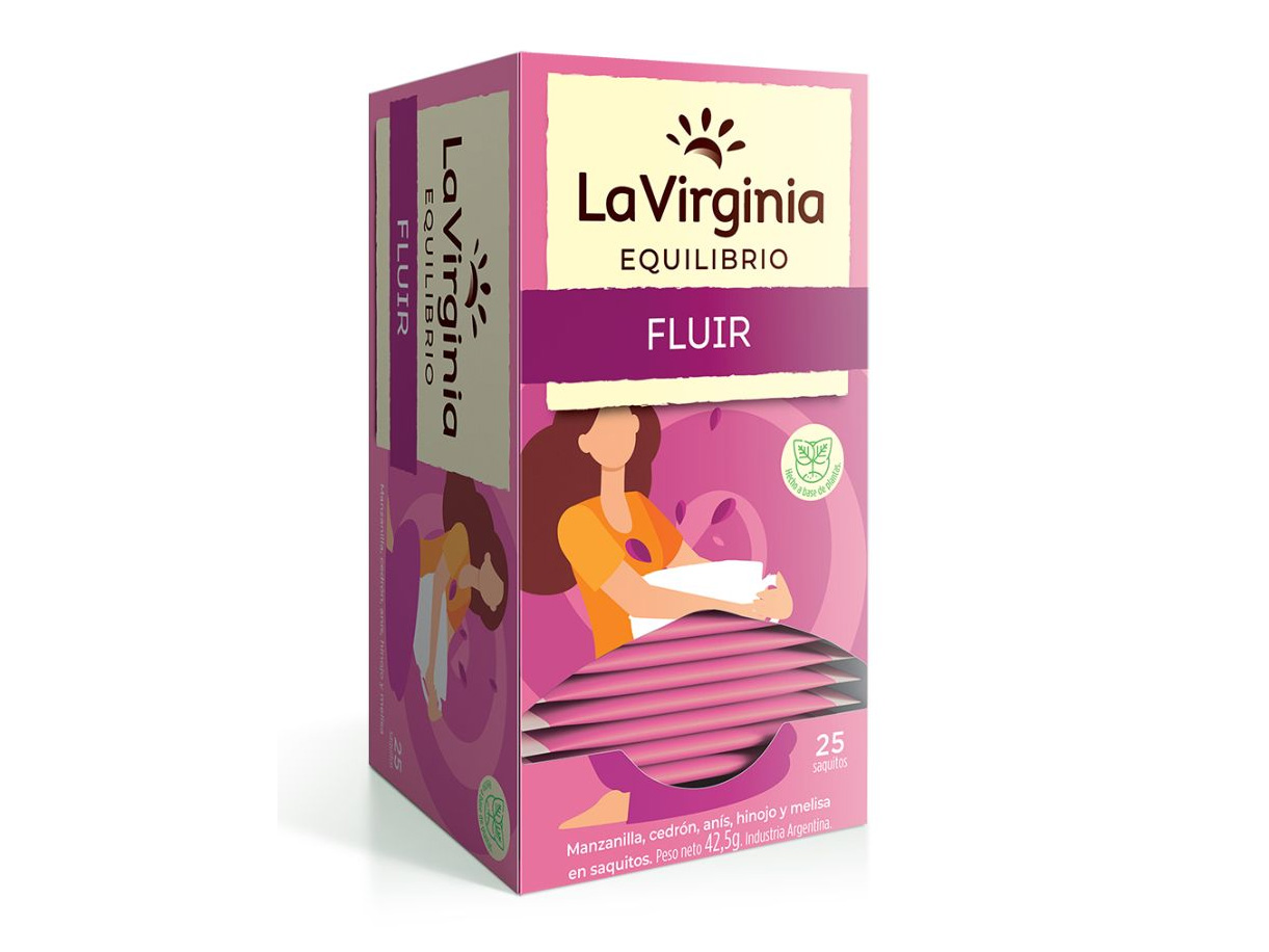 Te FLUIR La Virginia x 25 saquitos