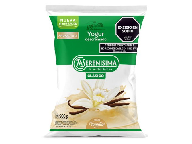 Yogur Clásico Descremado Vainilla x 900g (LS)