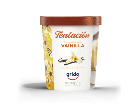 Tentación Vainilla x 1L