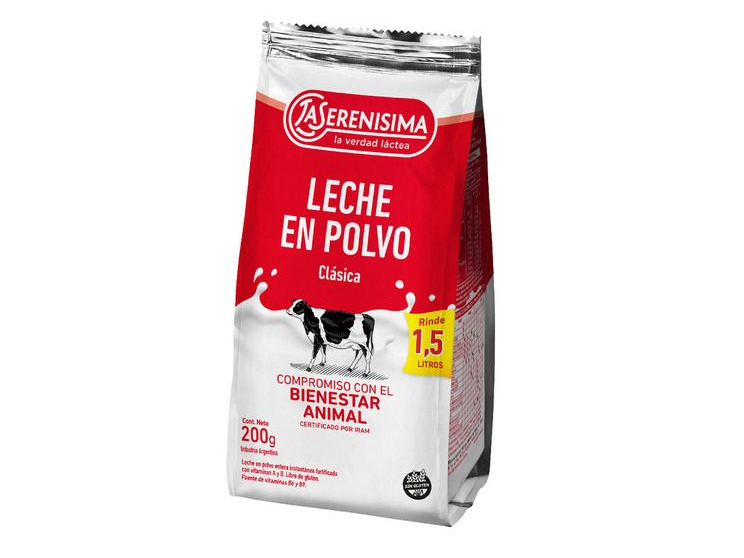 Leche en Polvo Clásica x 200g (La Serenísima)