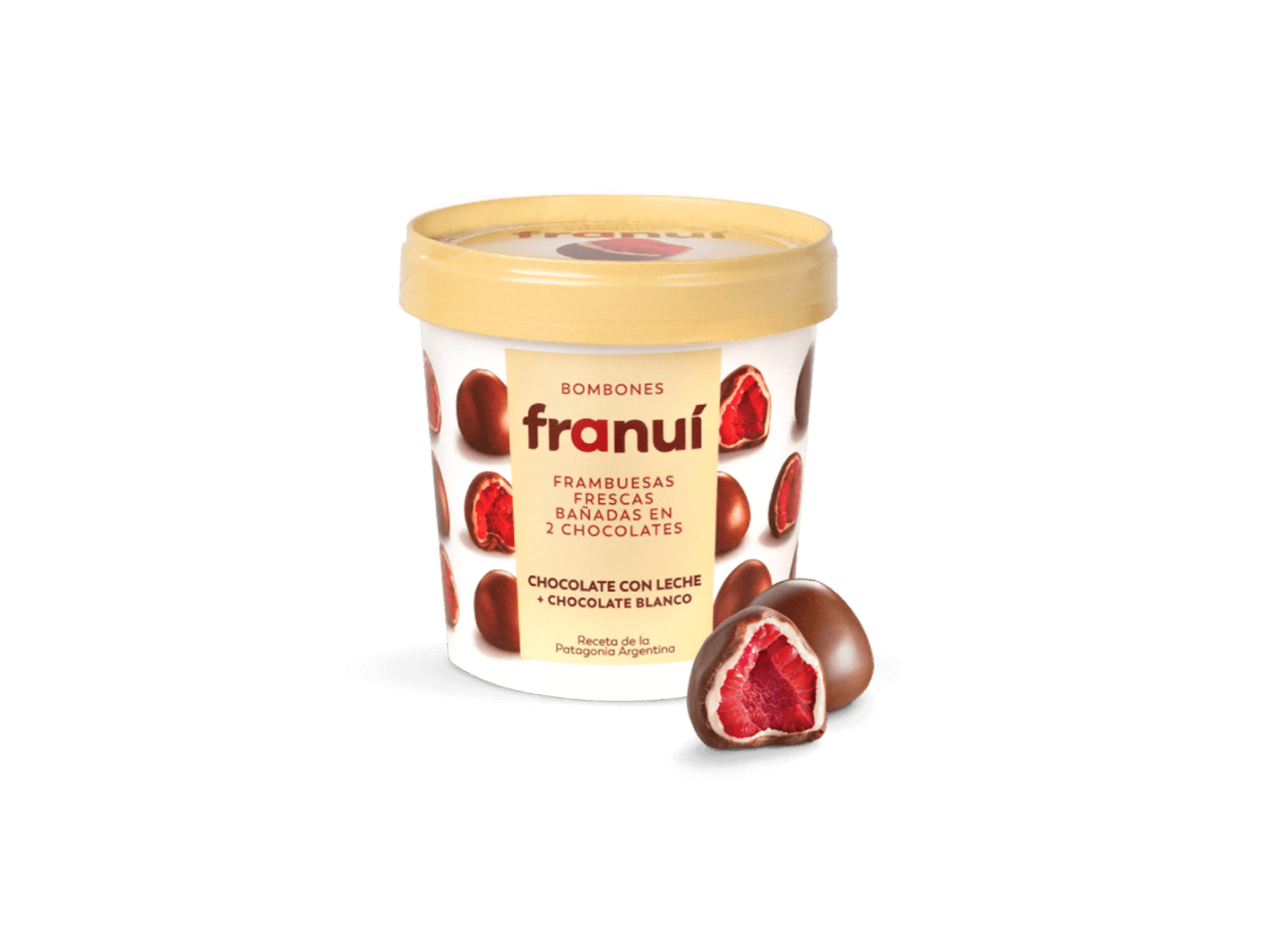 Franui Leche (chocolate con leche + chocolate blanco)150 gr.