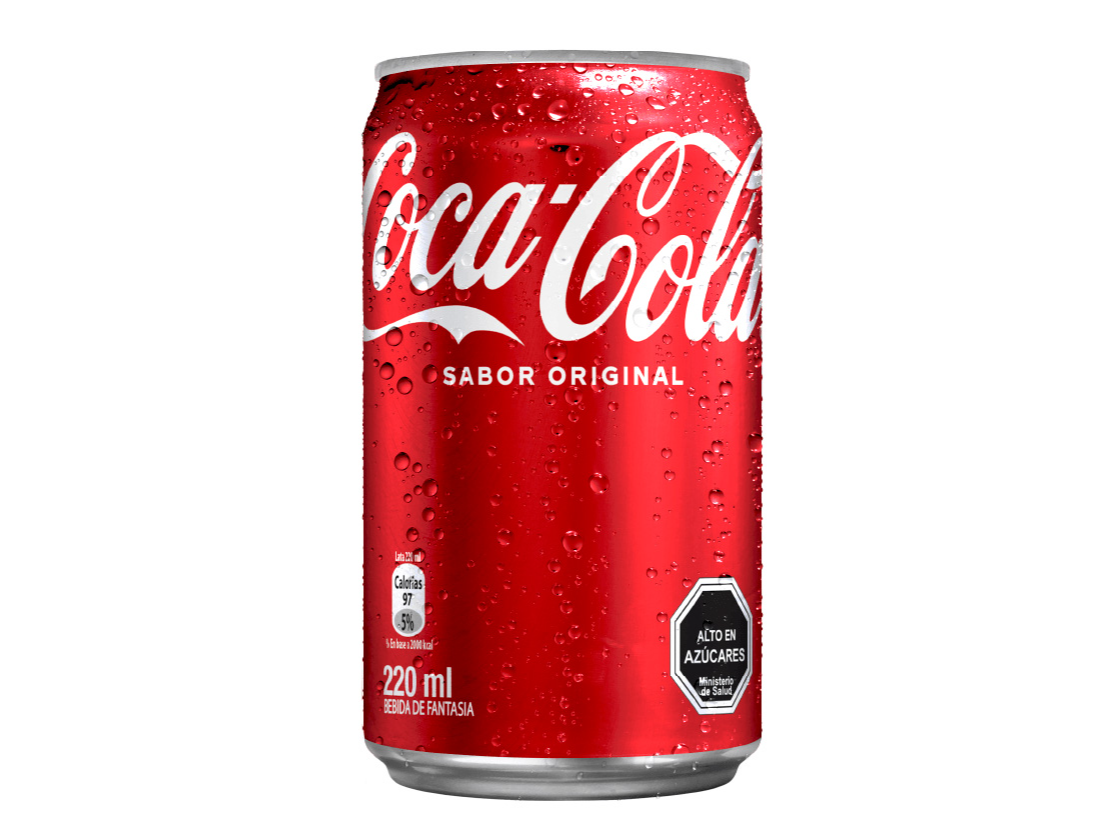 Gaseosa Coca Cola Lata x 220 ml
