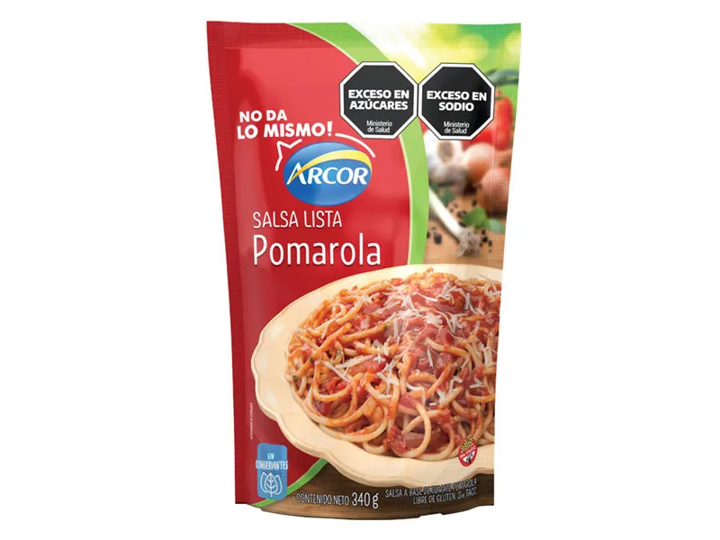 Salsa Lista POMAROLA Arcor x 340g