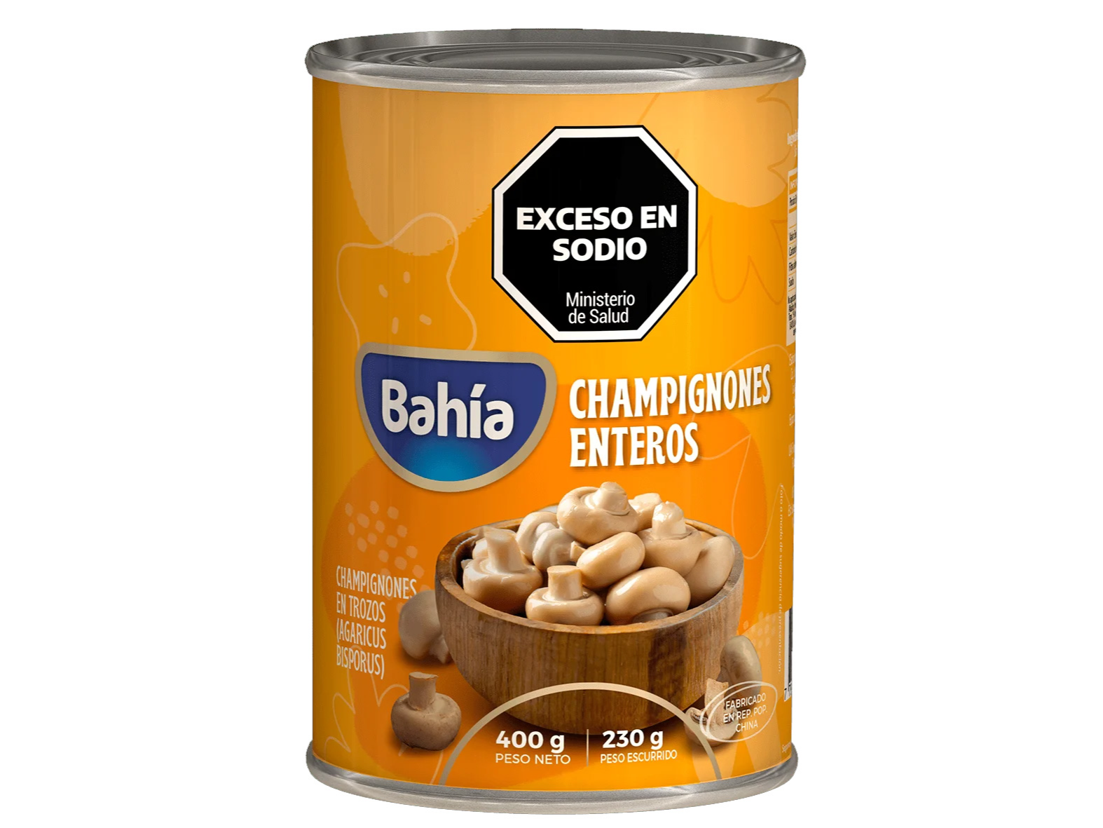 Champignones Enteros BAHIA x 184g