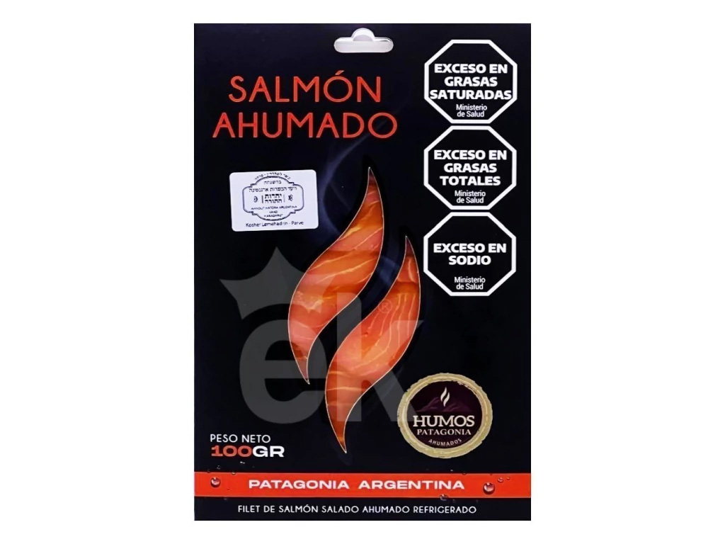 Salmón Ahumado x 100g HUMOS PATAGONIA