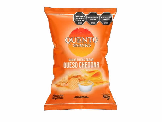 Papas Fritas Sabor Queso Cheddar