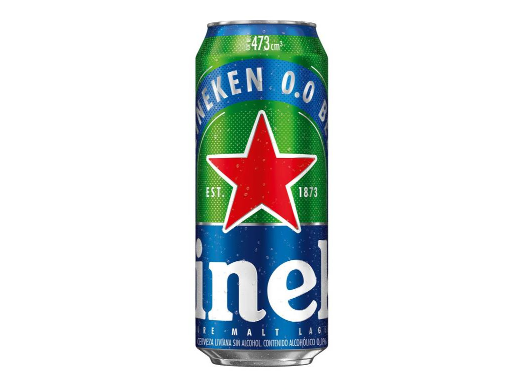 Lata HEINEKEN Sin Alcohol x  473 cm3