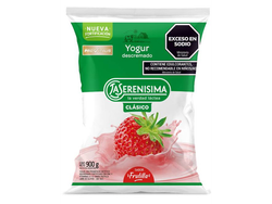 Yogur Clásico Descremado Frutilla x 900g (LS)
