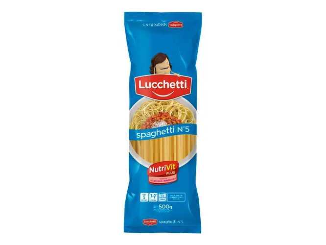 Spaghetti Nro5 Lucchetti x 500g