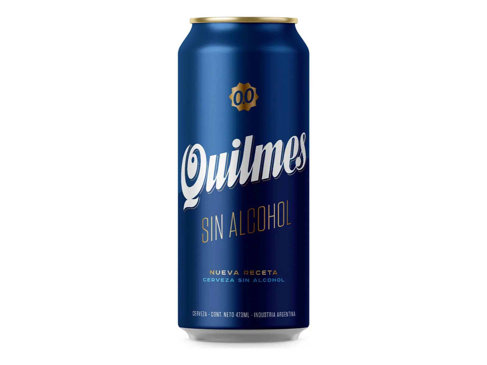 Lata QUILMES Sin Alcohol x 473 cm3
