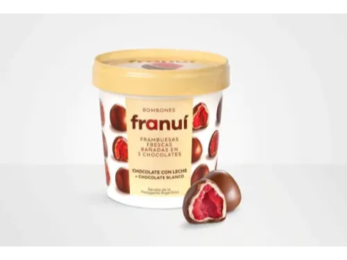 Franui Leche (chocolate con leche + chocolate blanco)150 gr.