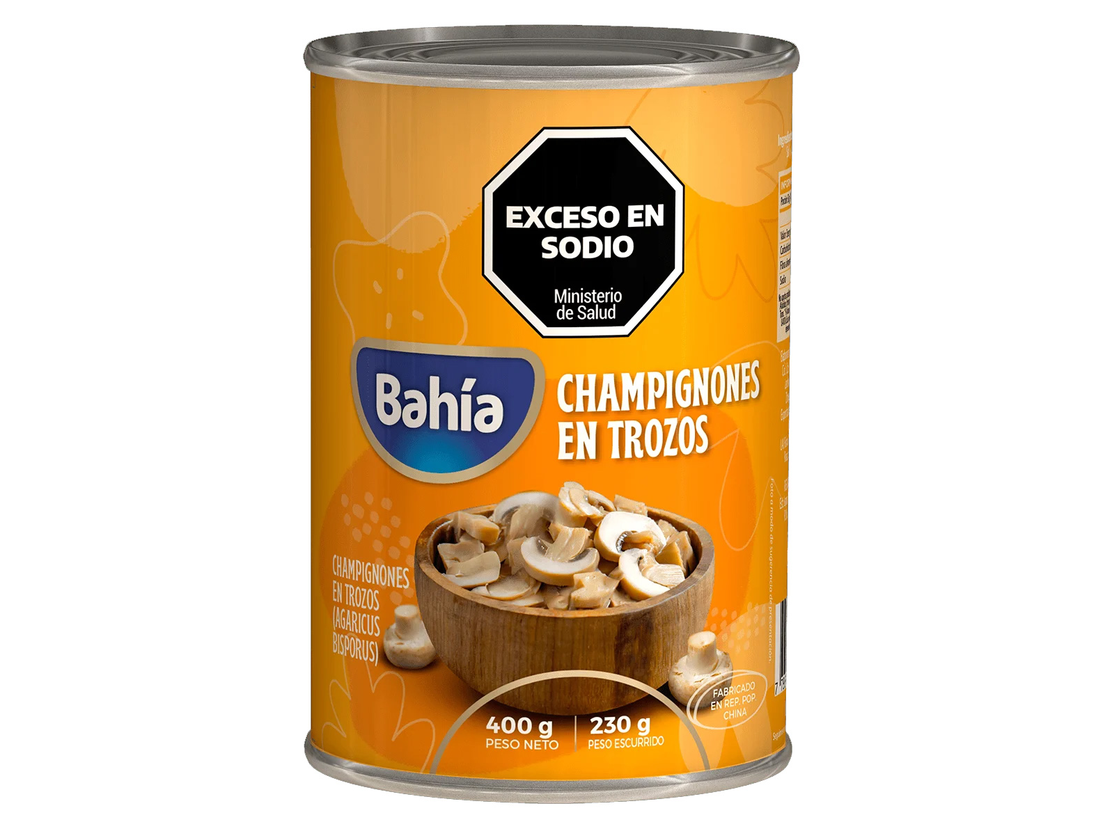 Champignones en Trozos BAHIA x 400g