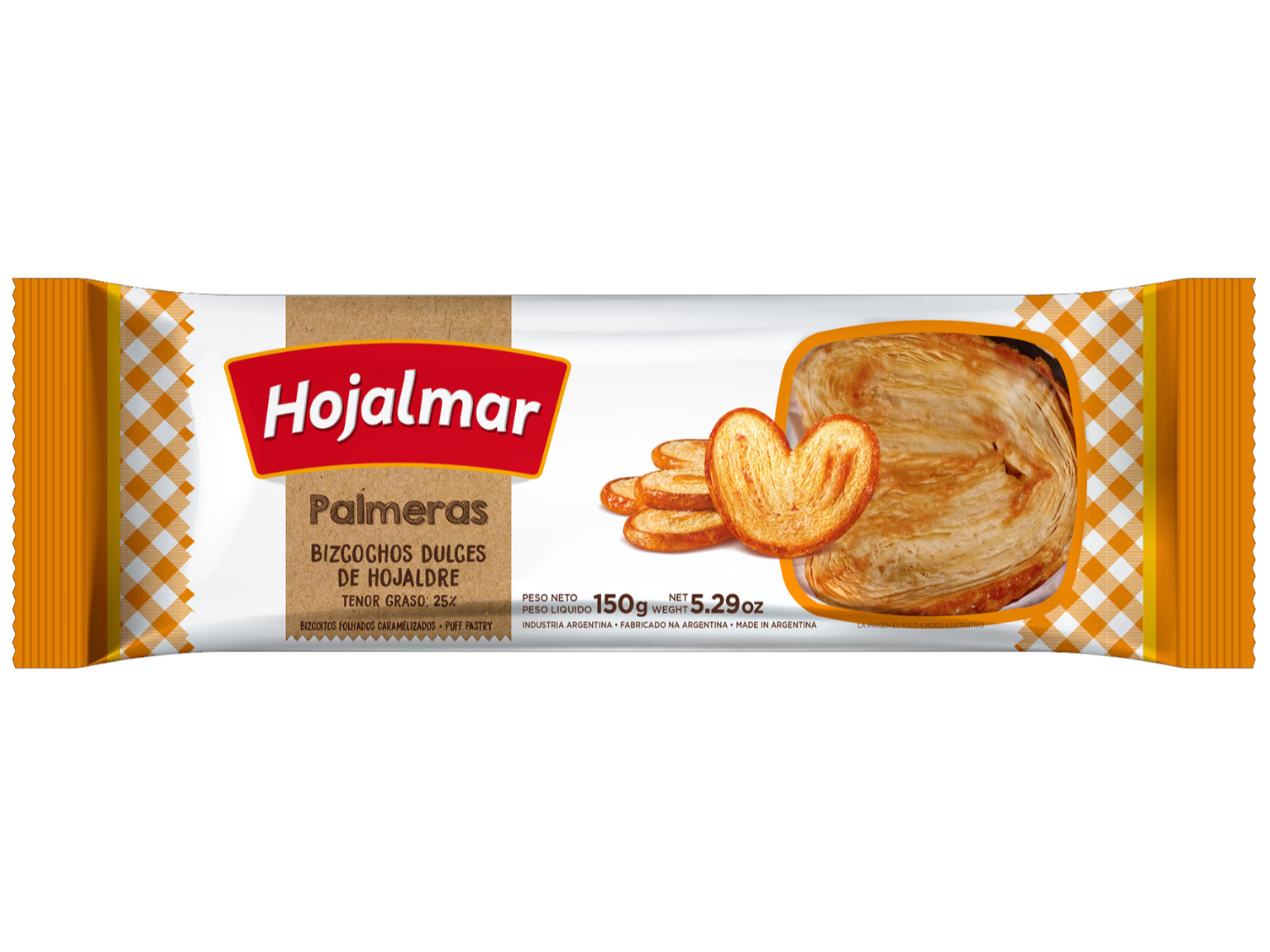 HOJALMAR Palmeritas x 150g