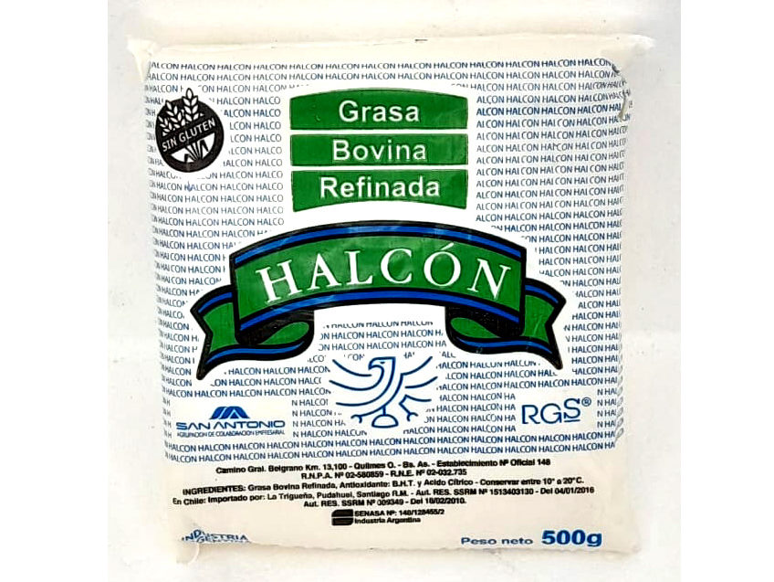 GRASA VACUNA Halcon x 500g de El Buen Gusto Pampeano
