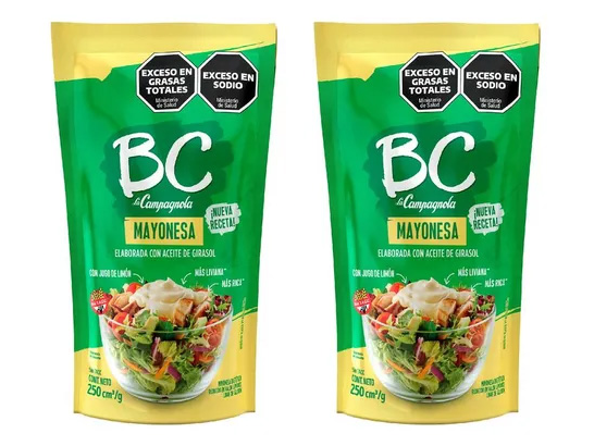 Mayonesa BC de 250g PROMO 2x1