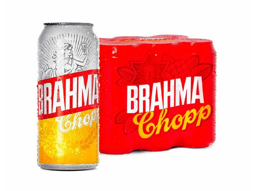 Lata BRAHAMA Chopp de 473 cm3