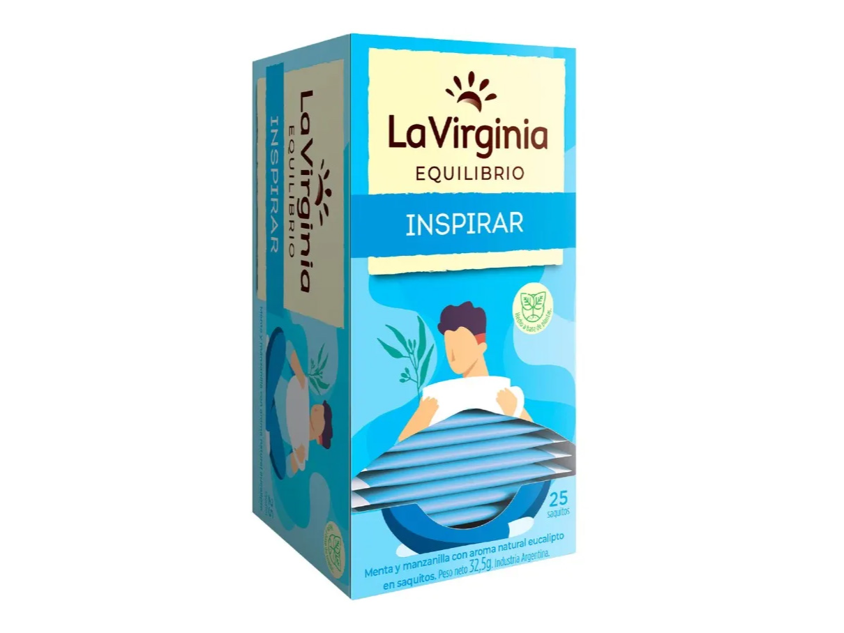 Te INSPIRAR La Virginia x 25 saquitos