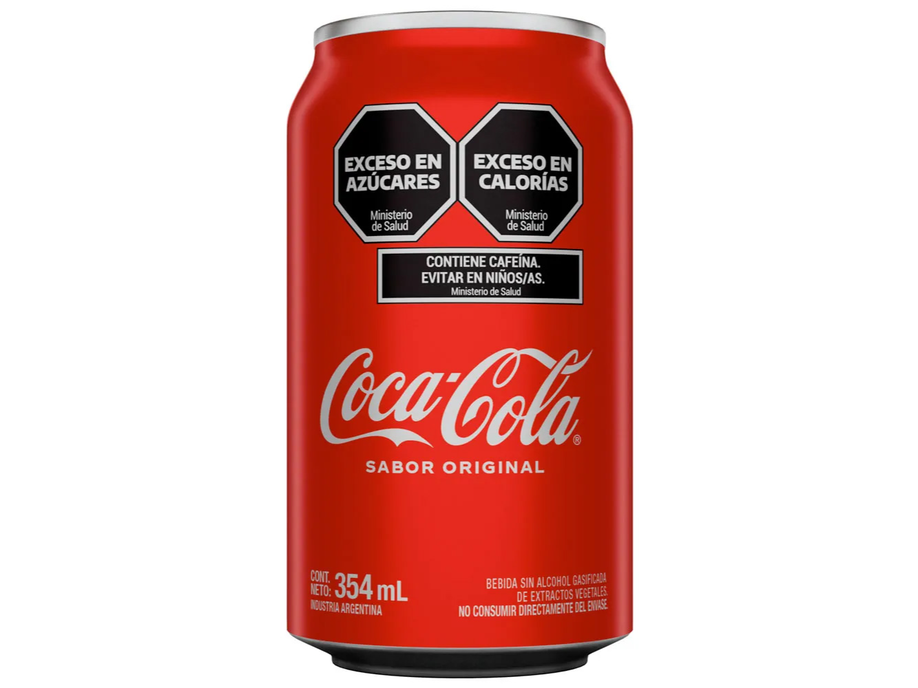Gaseosa Coca Cola Lata x 354 ml