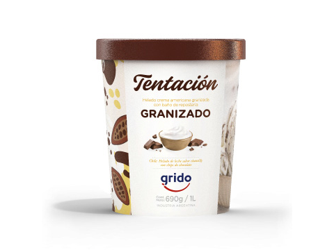 Tentación Granizado x 1L