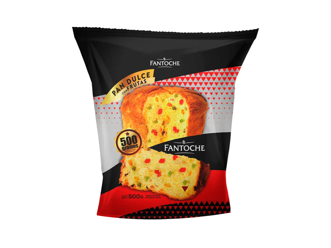 Pan Dulce Fantoche Con Frutas x 500g