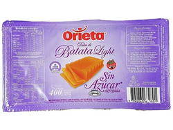 Dulce de Batata ORIETA Sin Azucar x 400g