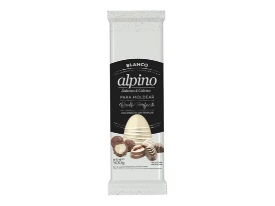 CHOCOLATE de MOLDEO Blanco (Alpino)