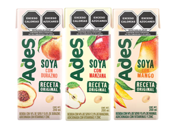 Jugo ADES Soja x 200 ml (varios sabores)