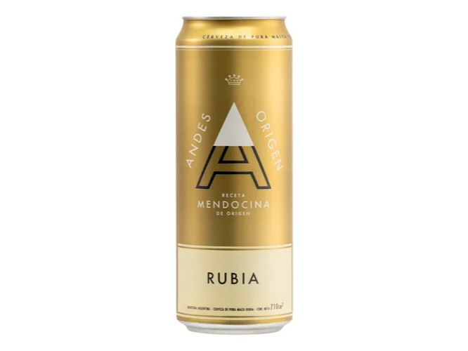 Latón ANDES Rubia x 710 cm3