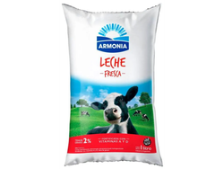 Leche Fresca Entera 2% Sachet 1L (La Armonía)