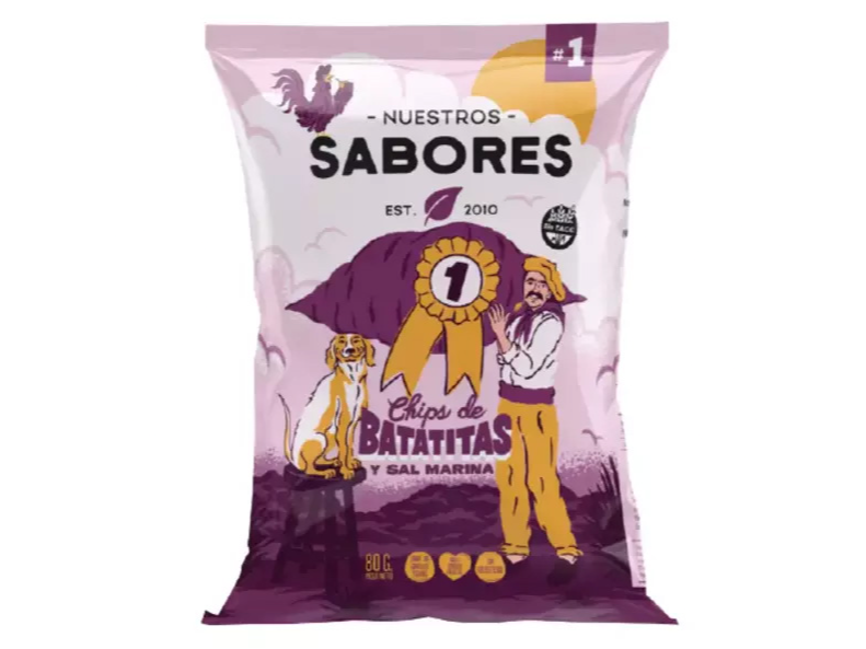 Chips de Batatitas y Sal Marina x 80g