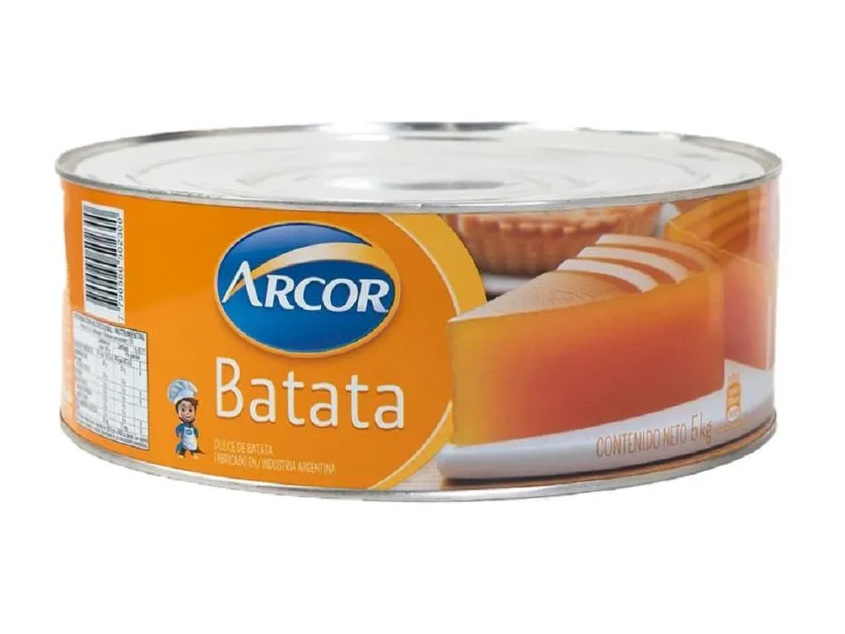 DULCE de BATATA de Lata (Arcor)