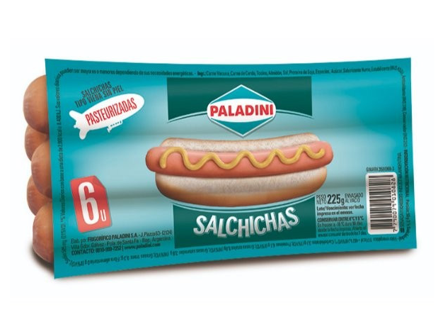 PALADINI Salchichas x6