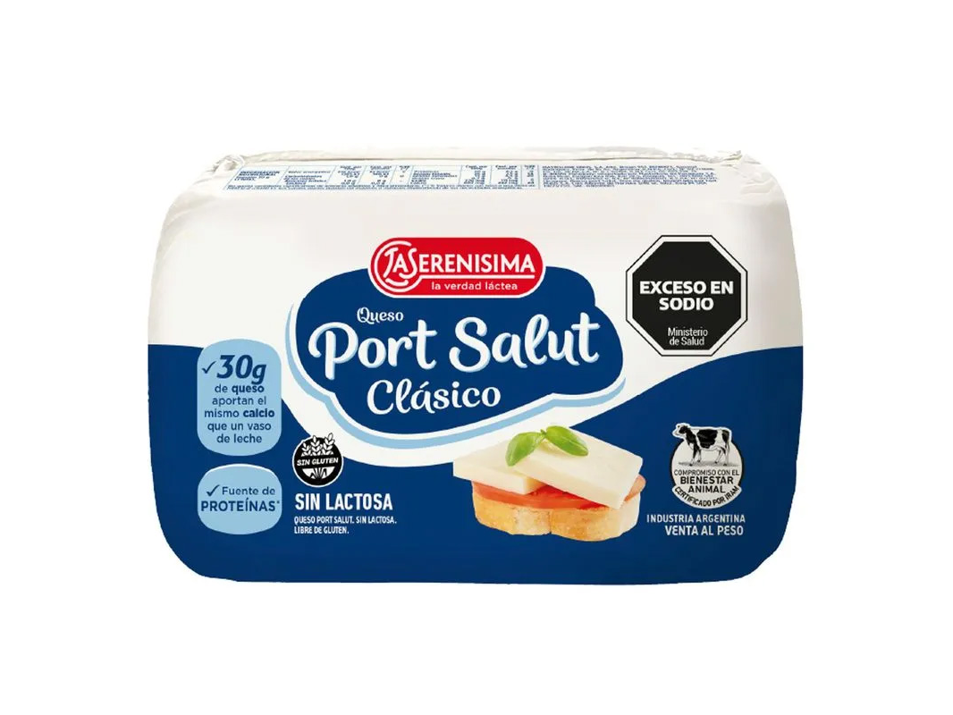 Port Salut CLASICO La Serenisima x 500g