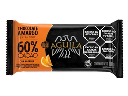 CHOCOLATE 60% de cacao con Naranjas x 150g (Aguila)