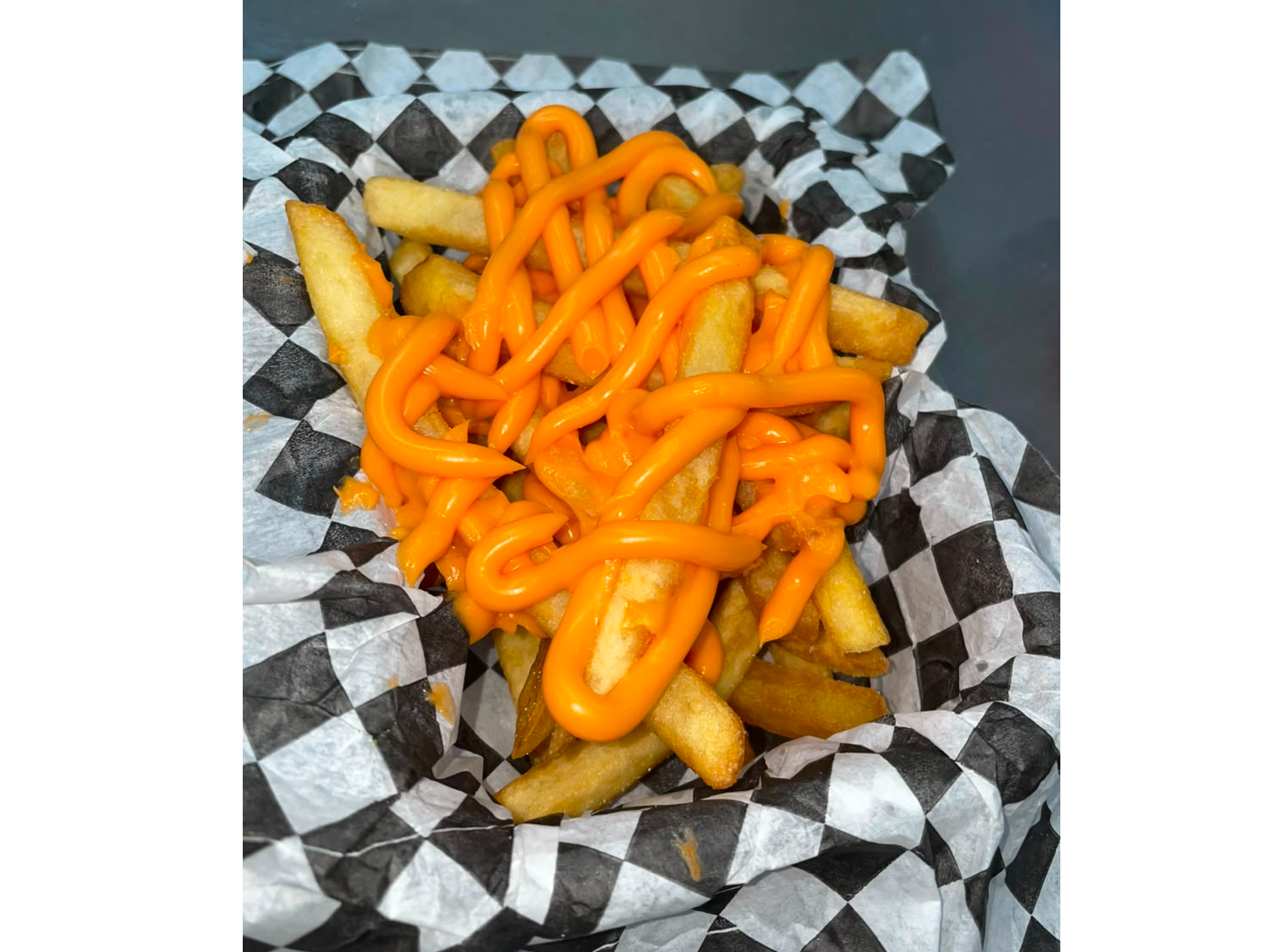Papas Fritas Con Cheddar