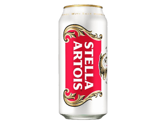 Cerveza Stella Artois lata x 473 cc
