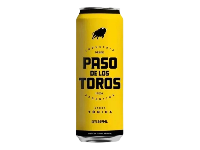 Paso de los toros tónica lata x 269 cc