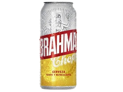 Cerveza Brahma lata x 473 cc