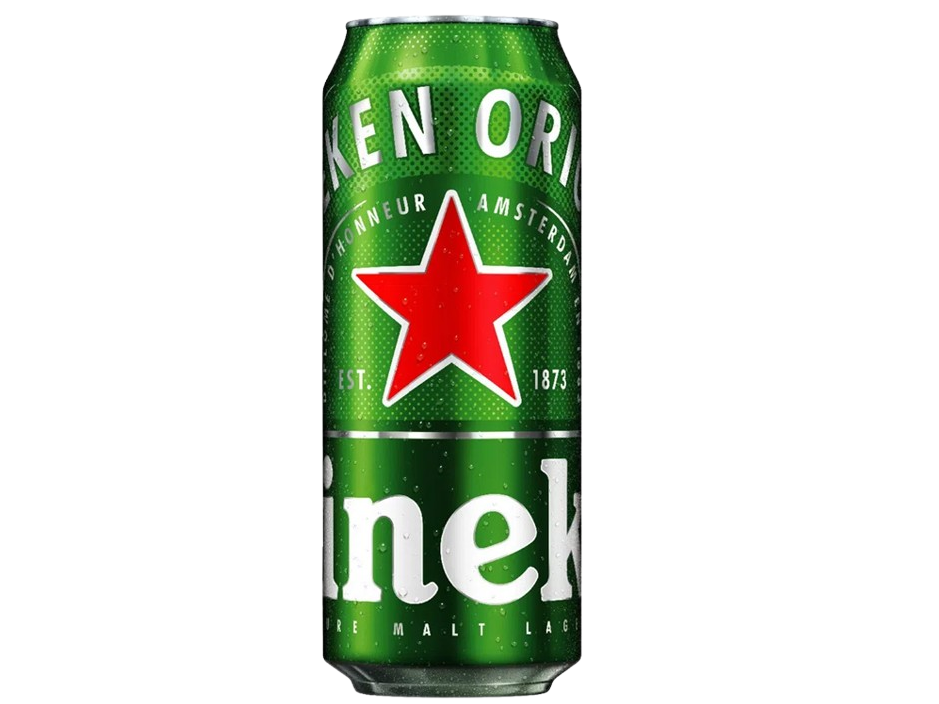 Cerveza Heineken lata x 473 cc