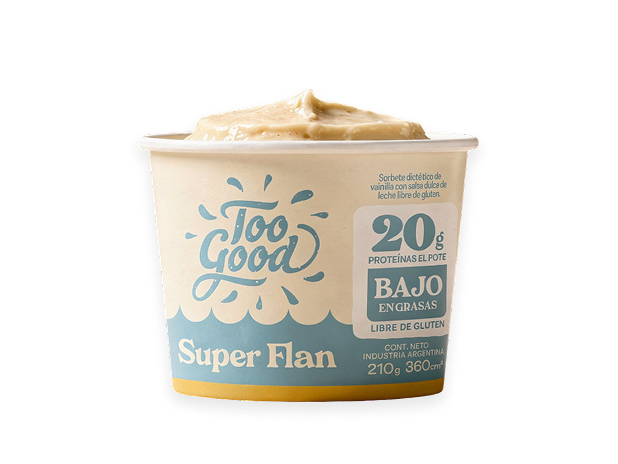 LINEA PROTEICA - SUPER FLAN X CAJA DE 18 POTES DE 210G