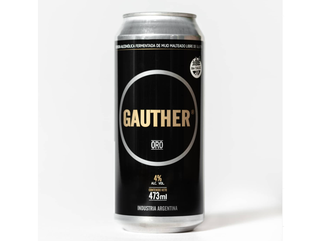 CERVEZA GAUTHER ORO - SIN TACC