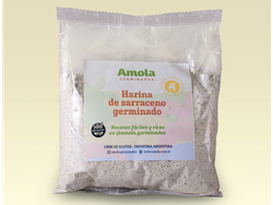 Harina de Sarraceno Germinado Agroecologico - AMOLA - 250 Gr